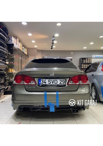 Honda Civic 2006-2012 Arka Ek Plastik Boyasız