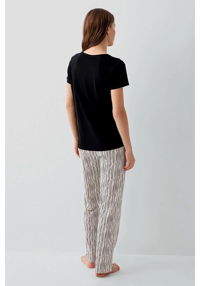Pierre Cardin Pc9188-s Pijama Takım Siyah
