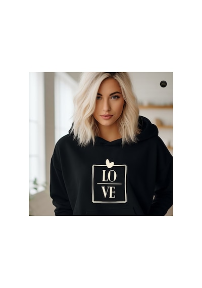Magors Stıl-x Love Baskılı Oversıze Pamuklu Siyah Renk Kapüşonlu Sevgiliye Özel Sweatshırt Siyah Magors Stıl-x Love Baskılı Oversıze Pamuklu Siyah Renk Kapüşonlu Sevgiliye Özel Sweatshırt Siyah