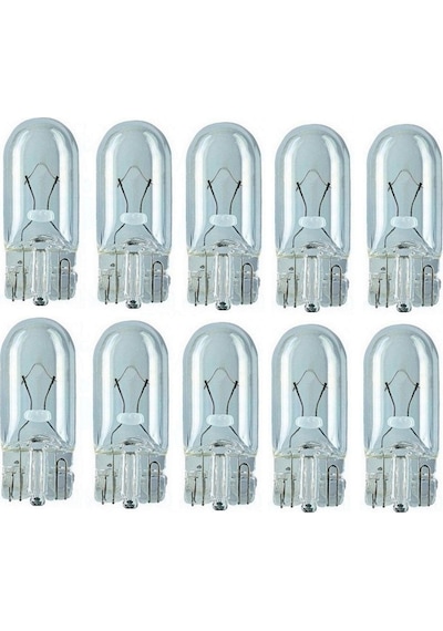 Ustaparçacı Bosch  Eco Dipsiz Ampul 12V 5W T10 W5W 10'Lu Paket