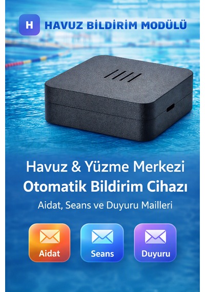 Mesajcı Havuz & Yüzme Merkezi Otomatik Bildirim Modülü