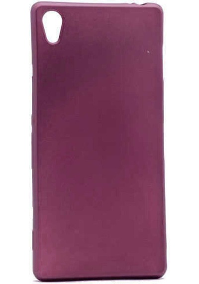 Sony Xperia Z2 Kılıf Zore Premier Silikon Kapak Mürdüm