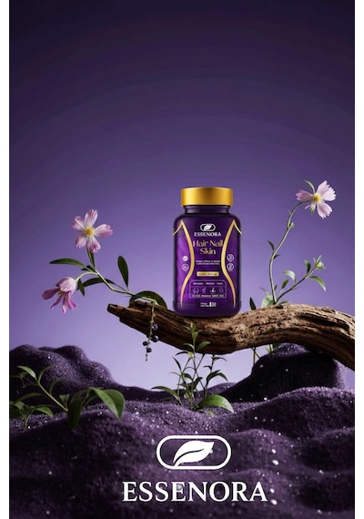 Essenora Hair Skin Nail Kolajen Biotin Bromelain Q10 30 Kapsül