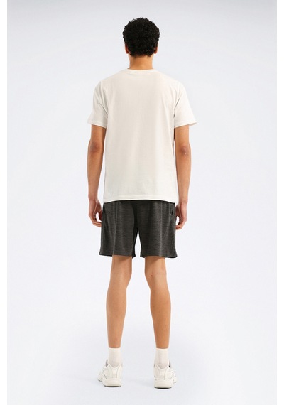Reebok Id Traın Knıt Short Sıyah Melanj Erkek Şort 000000000102204558 Siyah