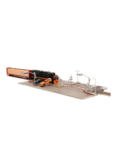 Nano Train Scene Diorama Çok Renkli