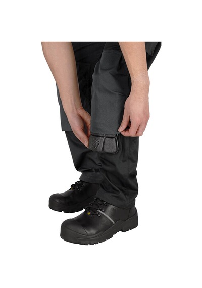 Safety Jogger Elm Siyah Çok Cepli Taktik İş Pantolonu Siyah - Füme