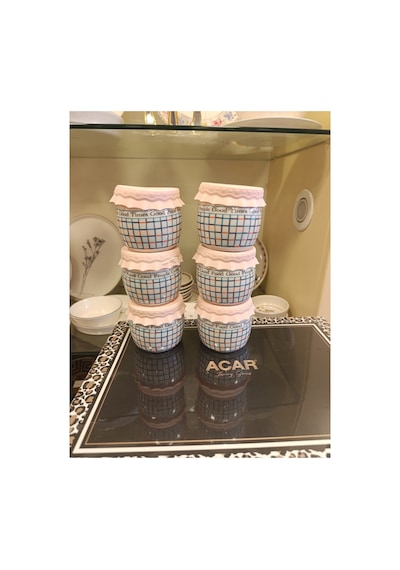 Feel Good Silikon Kapaklı 6 Lı Kavanoz Seti - 200 Ml Çok Renkli