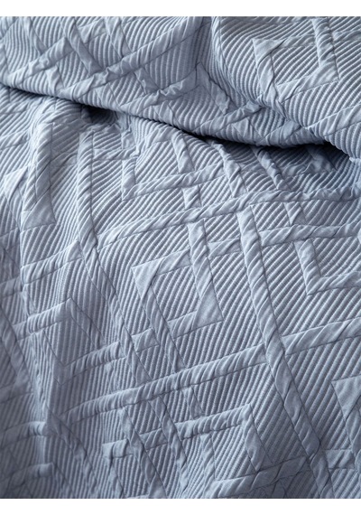 Bedline Tek Yatak Örtüsü Çift Kişilik Zen İndigo 230x240 Cm