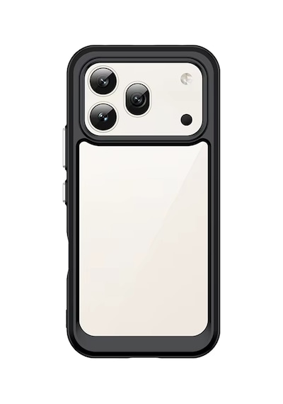 Microcase Honor 600 Pro 5g Shield Serisi Darbeye Dayanıklı Yarı Esnek Plastik Tpu Kılıf - Al8100 Siyah