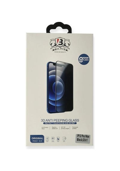 Apple Uyumlu,  iPhone 13 Mini Bilvis Hayalet Cam Ekran Koruyucu