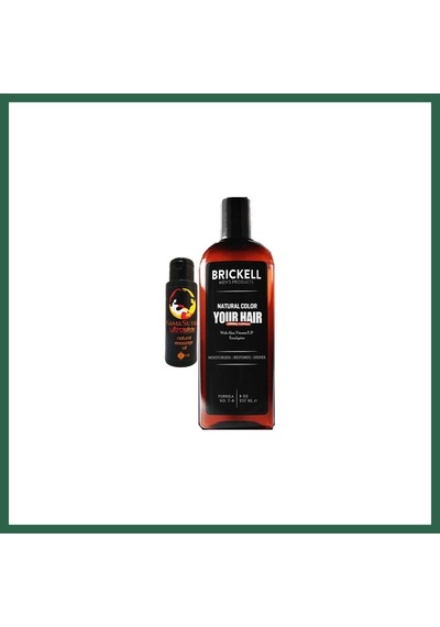 Bezos Brickell Şampuan Erkek 237 Ml Saçsakal Anti-beyaz + L.kamasutra Erotikmasaj Yağı 60 Ml Bzs01