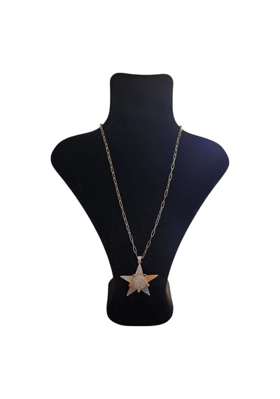 Slowshe 14 K Gold Kaplama Yıldız Kolye altın