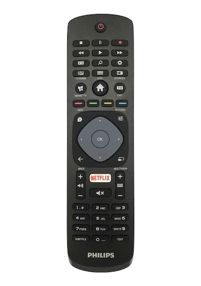 Rc47ı-03 Tv Kumanda Uyumlu Philips Cihazlar İçin Ergonomik Kontro