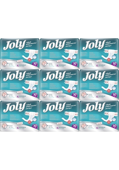 Joly Yetişkin Bezi Bel Bantlı Xl - Ekstra Large 270 Adet