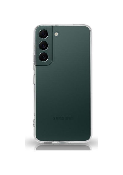 Samsung Galaxy Uyumlu S22 Kılıf Kamera Korumalı Tıpalı Şeffaf Silikon Kapak