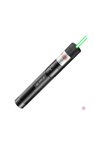 Lazer 303 Şarjlı Güçlü Lazer Kalem + Şarj Aparatı Siyah