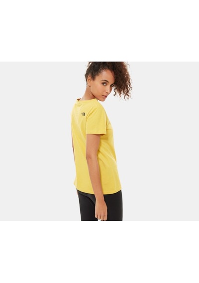 The North Face Sarı Kadın Günlük Tişört Nf00A6Przbj1 W Nvr Stp Ex Sarı