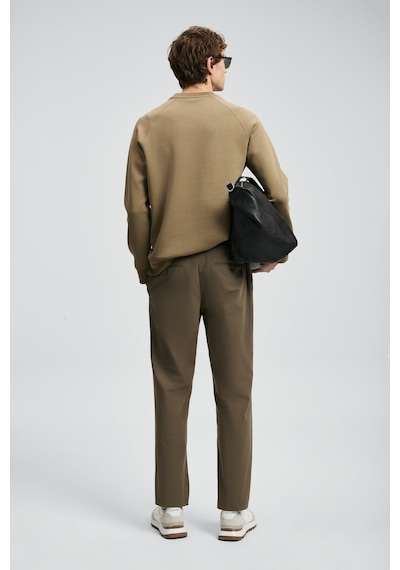 Lufian Erkek Cooper Sweatshirt 112030177 Kum Kum