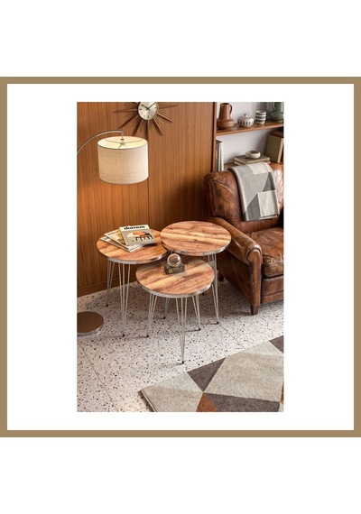 Kahveci.store Gümüş Tel Zigon Ceviz Kahverengi 22