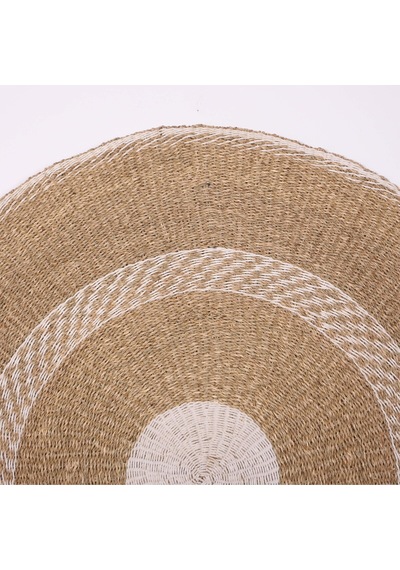 Doğal Deniz Sazı 100 Cm Dekoratif Halı & Duvar Dekoru Bej