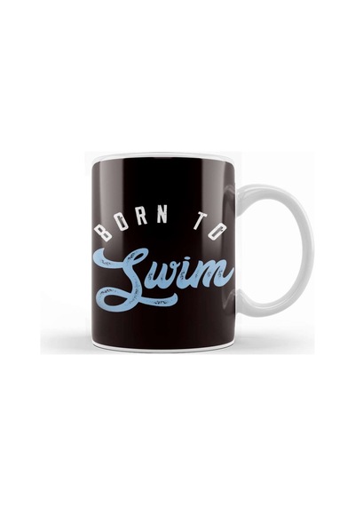 Swim Swimming Athlete Coach Instructor Swimmer Water Sports Kupa Bardak Porselen Karışık