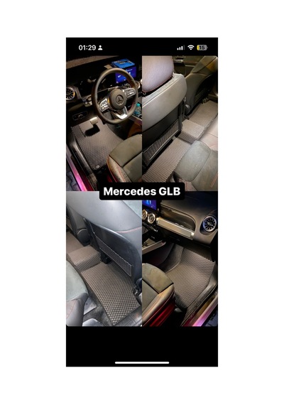Mercedes-benz Glb Eva Akıllı Oto Paspas Takım