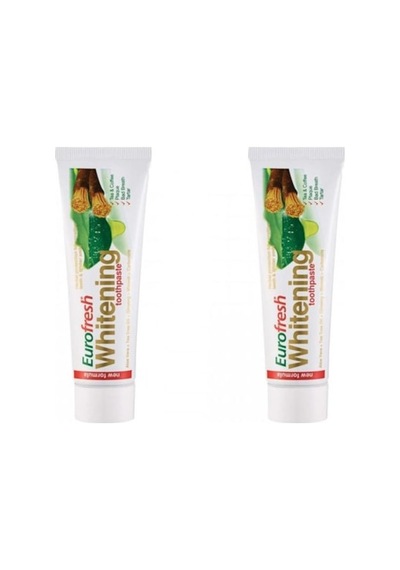Eurofresh Whitening Aloe Vera ve Misvak Özlü Beyazlatıcı Diş Macunu 112 G x 2