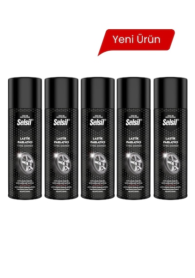 5x Lastik Parlatıcı Sprey