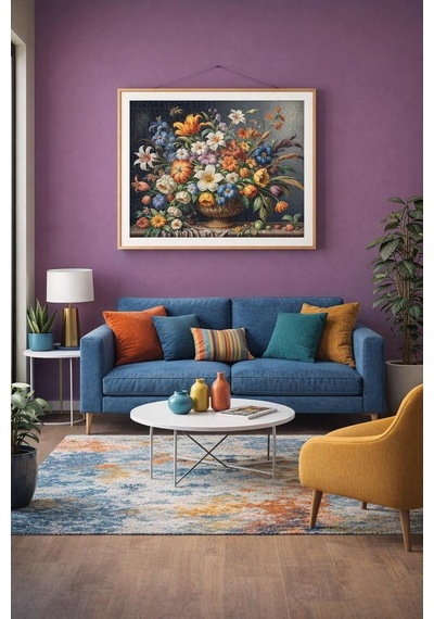 Nova Puzzle 1000 Parça Çiçeklerle Dolu Bir Düş Natürmort Puzzle - 41203