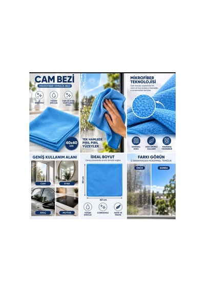 Mikro Fiber Cam Bezi - 931935190 Diğer