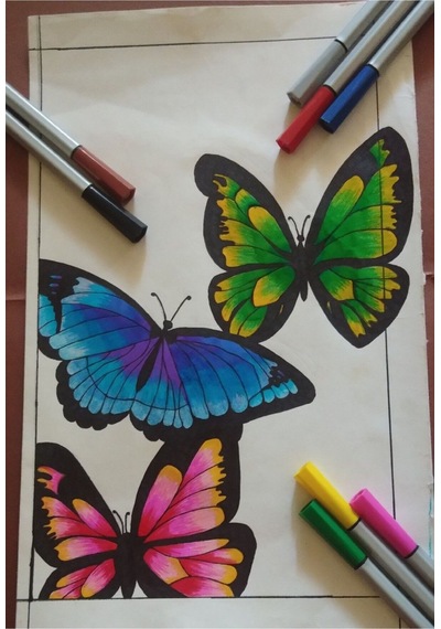 Marker Çizim Defteri , Çizim Defteri, A4 Boyutunda