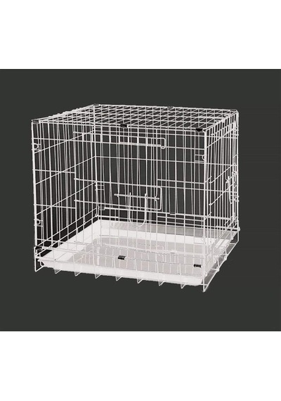 Köpek Kafesi Beyaz 61x44x50, 600-041cw