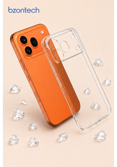 Honor 600 Pro Uyumlu Kılıf Şeffaf Kamera Korumalı 3d