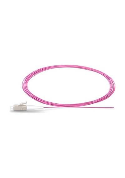 Premium Fiber Optik Pigtail Lc/pc Mm Sx 0,9mm 50/125 Om4 1 Core Ls0h 1,5 Metre