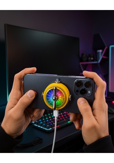 Şarj Edilebilir Rgb Oyun Fanı Uczza2telefonsoğutucu-2