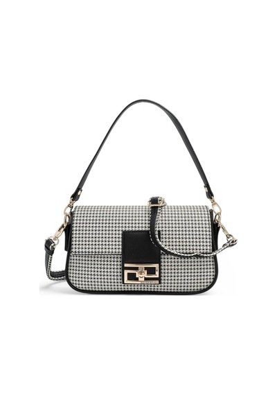 Silver & Polo Kadın Omuz & Çapraz Çantası Sp1179 Ekose-siyah