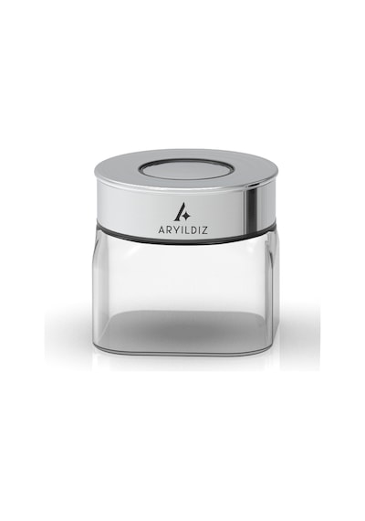 Aryıldız Timeless Square S Saklama Kabı Şeffaf 400 ML Şeffaf