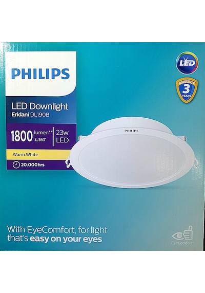 Philips Sıva Altı 23w Sarı Işık 3000k 1800 Lumen Beyaz
