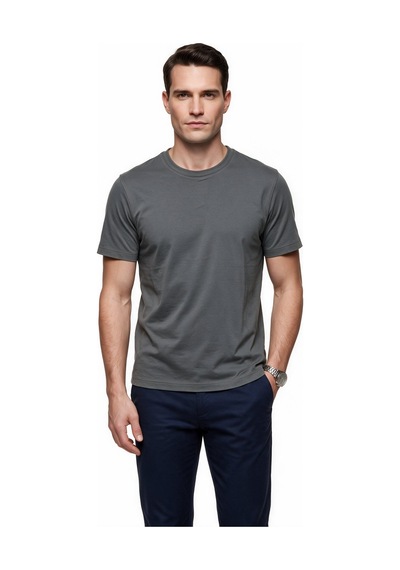 Jsco Erkek Bisiklet Yaka Rahat Kesim Pamuklu Kısa Kollu Basic T-shirt Js2674 Açık Haki Jsco Erkek Bisiklet Yaka Rahat Kesim Pamuklu Kısa Kollu Basic T-shirt Js2674 Açık Haki