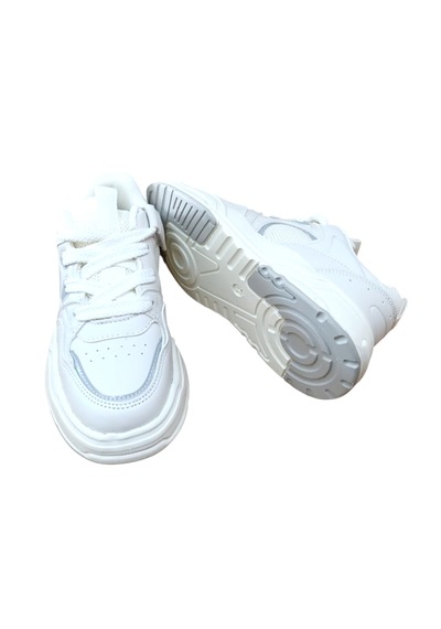 Cool Jacop Flt Çocuk Bağcıklı Sneaker Spor Beyaz Beyaz