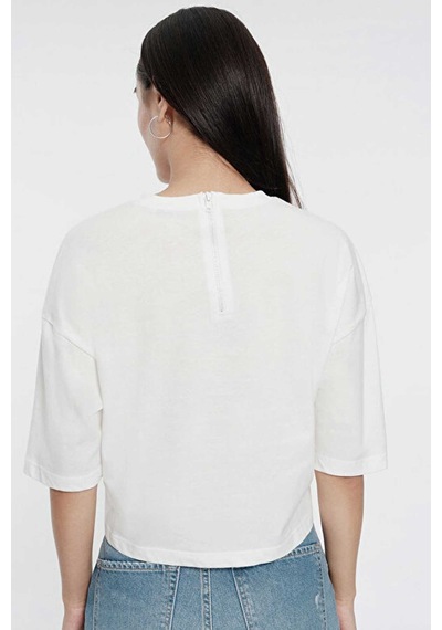 Loft Long Crop Kadın Tişört Lf2031396