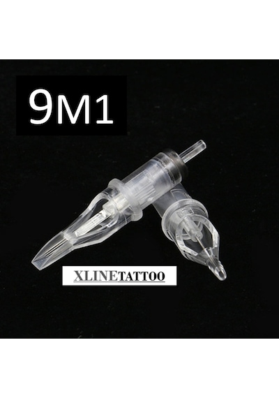 Xltn-049M 10 Adet 9 M1 Kartuşlu İğne - Cheyenne Hawk Uyumlu Steri