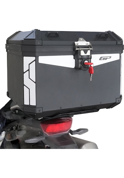 Gp Kompozit Base Universal 51 Lt Alüminyum Motosiklet Çantası Siyah Diğer