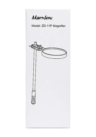 Zd-11p 3x Od90mm Büyüteçli Yardımcı El Mercek Aparatı - Tabansız