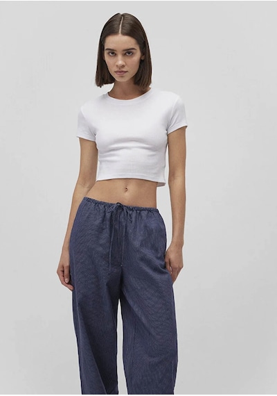 Mavi Basic Tişört Beyaz Kadın T-shirt M1600814-620 Beyaz
