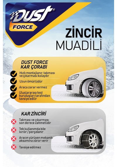 Dust Kar Çorabı - Force Serisi