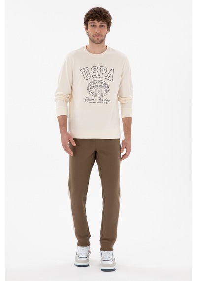U.s. Polo Assn. Erkek Haki Eşofman Altı 50293453-vr027 Haki