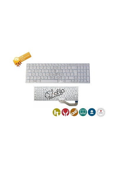 Asus X540 X540l X540s Notebook Klavyesi, Laptop Tuş Takımı Beyaz Tr / Kl0949w