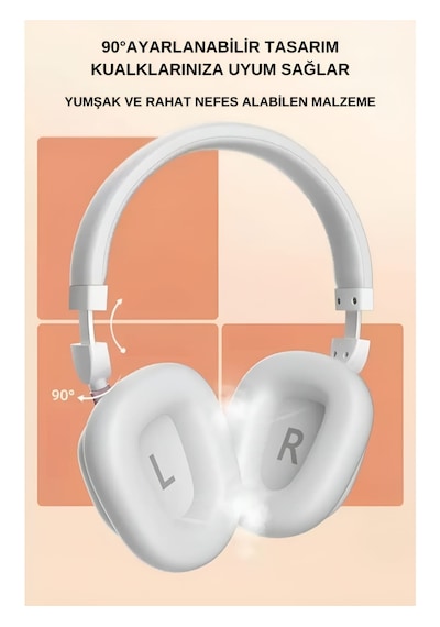 Hp H231R Bluetooth 5.3 Kulak Üstü Kulaklık