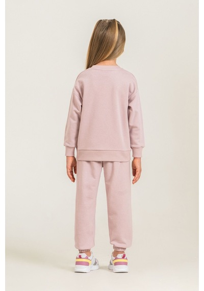 U.S. Polo Assn. Kız Çocuk Baskılı Pembe Uzun Kol Eşofman Takımı Us2719-c-v2 Us2719-c-v2